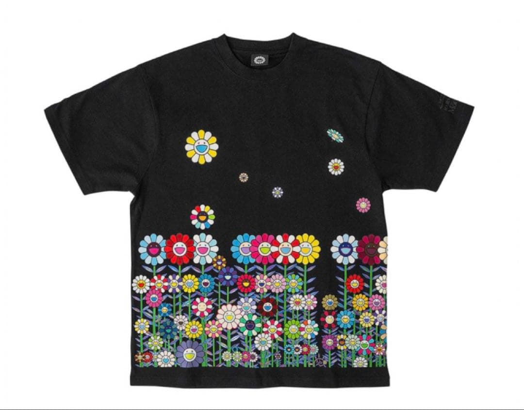 未開封未使用 村上隆もののけ 京都半袖Tシャツ 金色の空の夏のお花畑 L