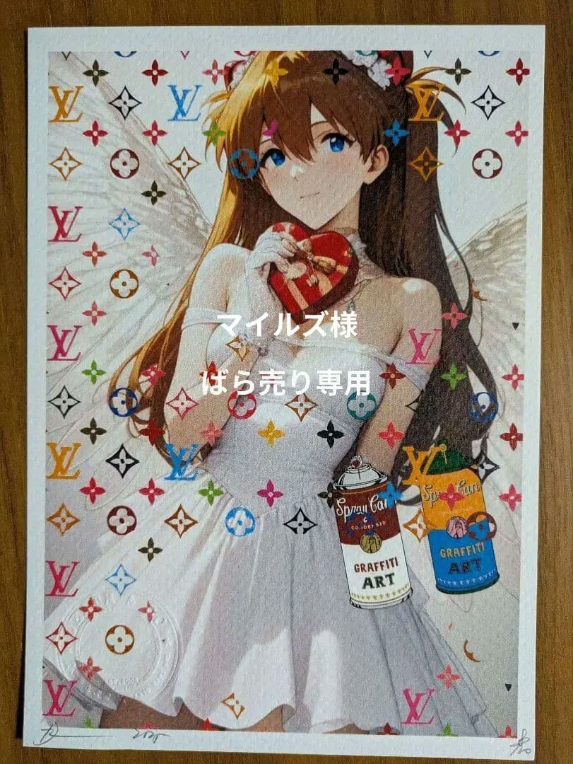 正規品DEATHNYC世界限定100枚アートポスターエヴァンゲリオン/ばら売り可