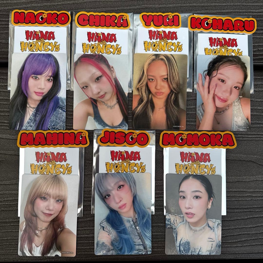 HANA ファンミーティングトレカ 7人コンプリート ファンミ