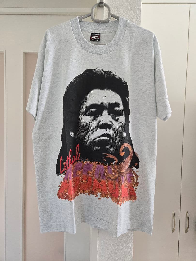 90s 長州力 LETHAL ASSAULT Tシャツ プロレス WCW