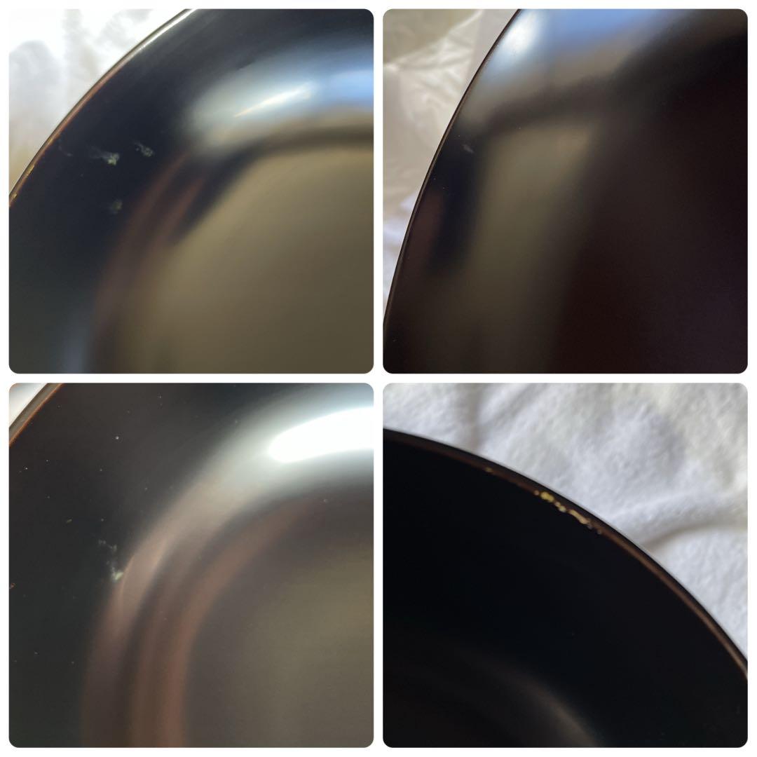 浄法寺蒔画煮物椀　拾　漆匠　春象　未使用　お茶事　仁和春象作　共箱　美品