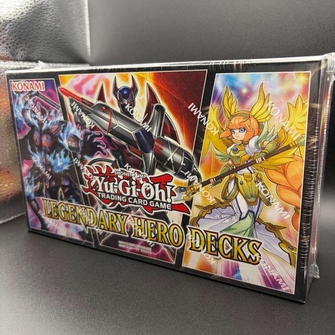 【遊戯王】LEGENDARY HERO DECKS 新品 未開封