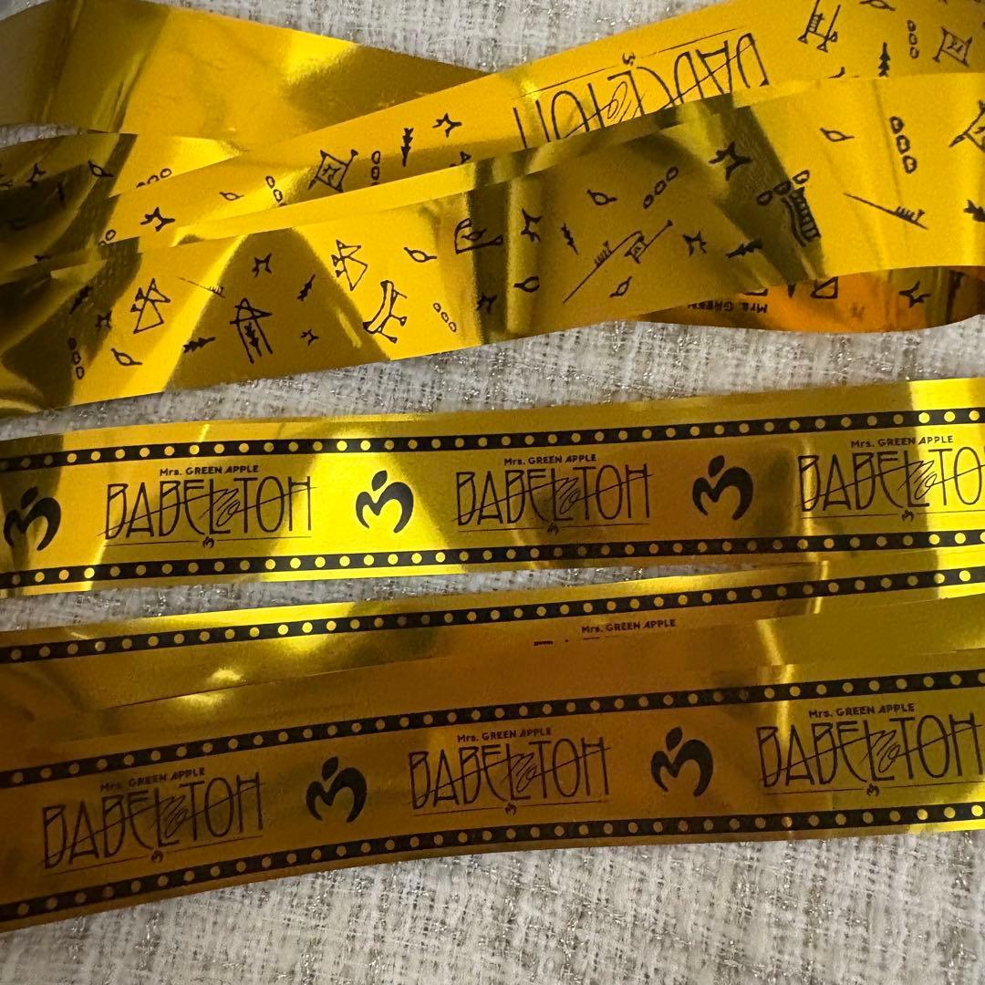 Mrs. GREENAPPLE ミセス 銀テープ バベル 2種 フル ノーカット - メルカリ