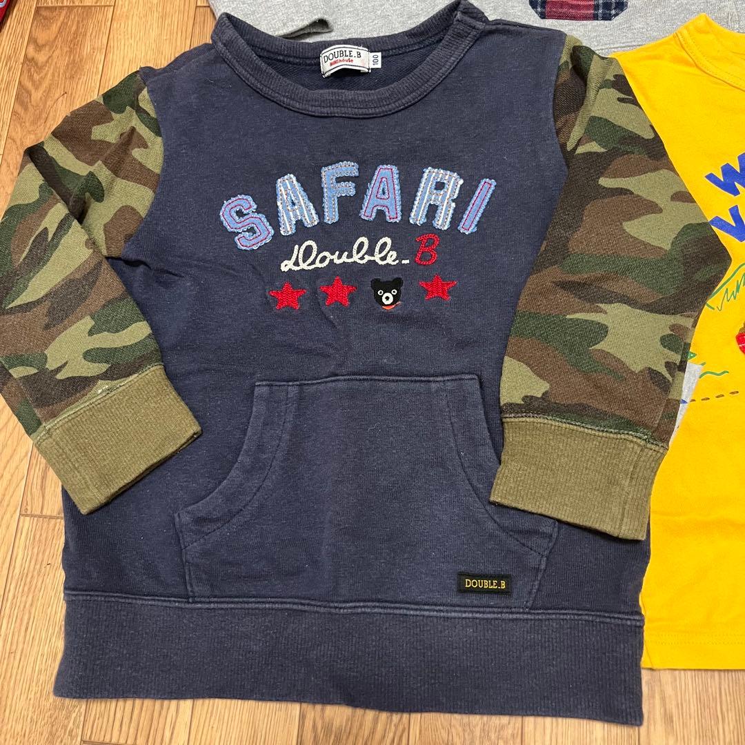 ミキハウス★ まとめ売り　パーカー　トレーナー　ロンT 100