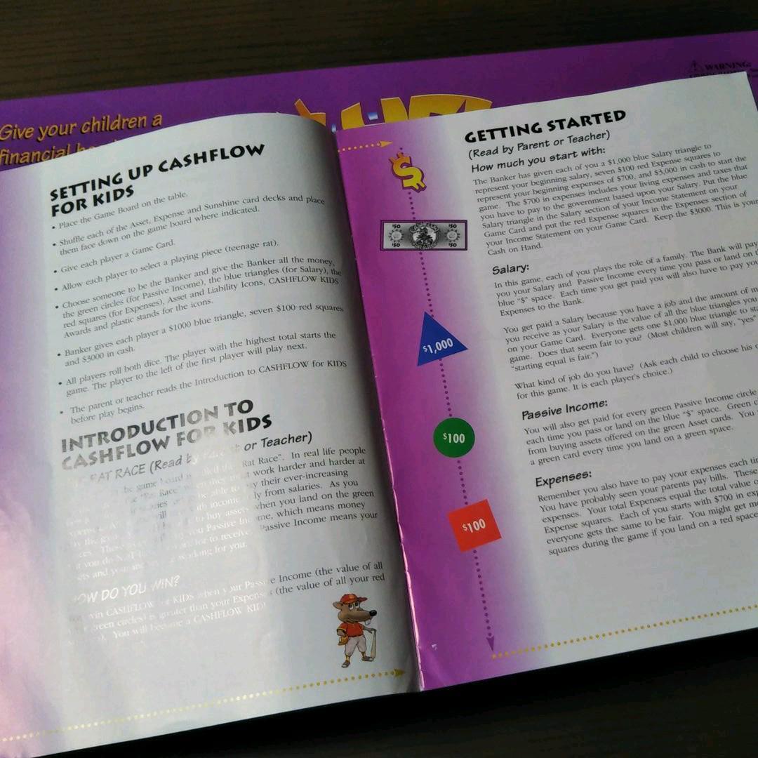 キャッシュフローゲームフォーキッズ☆金持ち父さん☆新品☆英語版