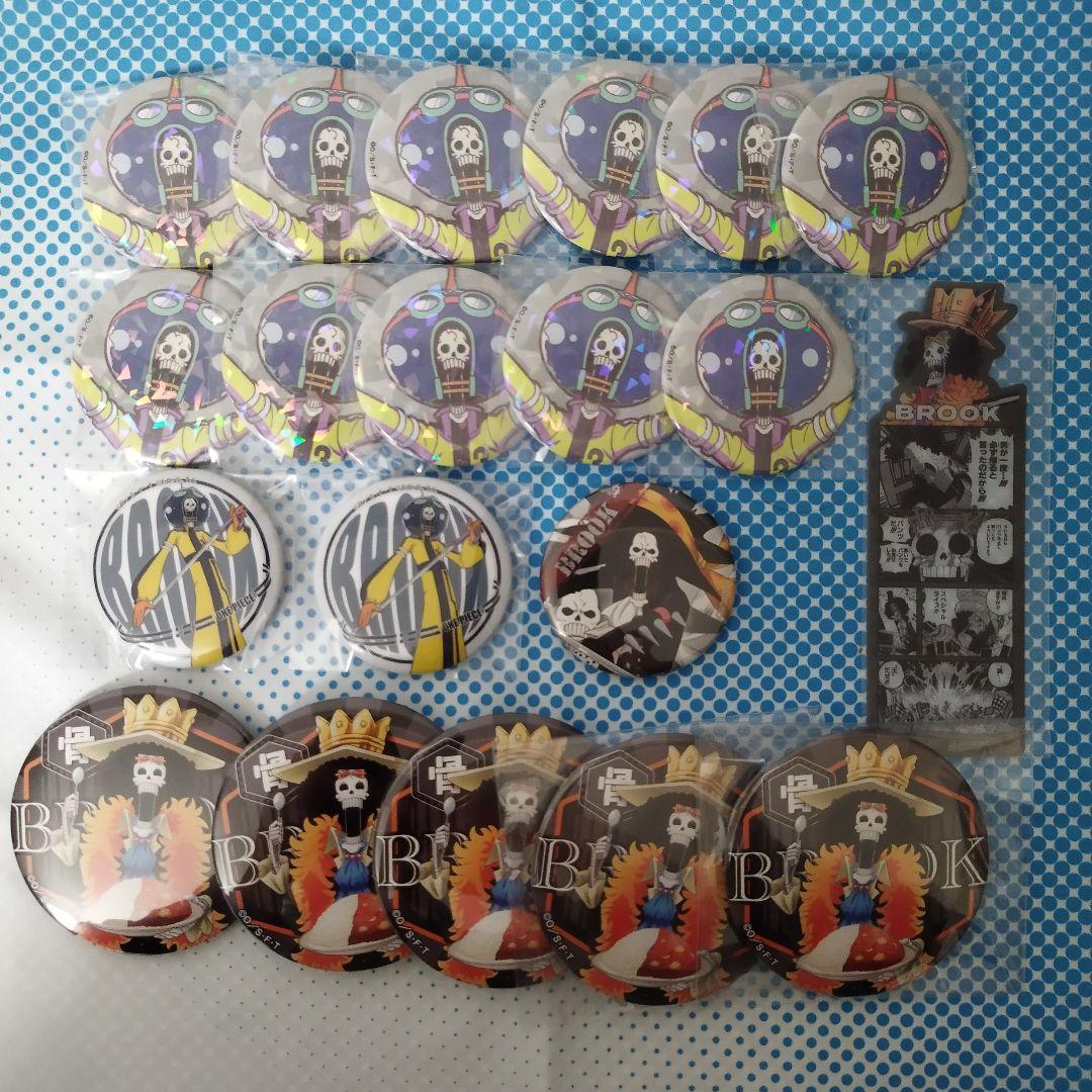 ワンピース ONEPIECE 缶バッジ ブルック - メルカリ