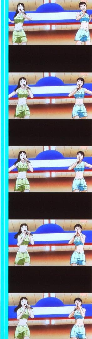 パーフェクトブルー 35mmフィルム 連続5コマ 霧越未麻 日高ルミ 今敏