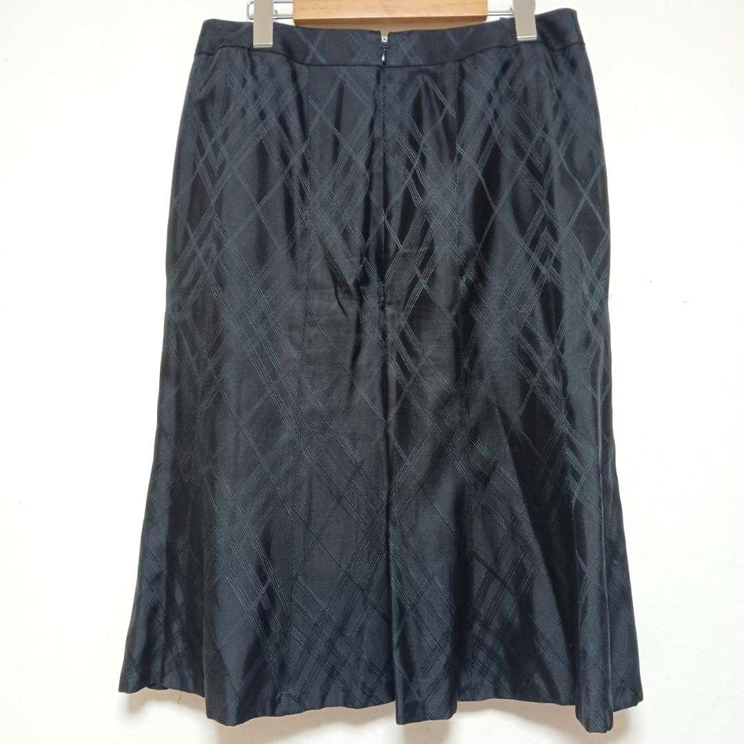 【2XL】BURBERRY LONDON フレアスカート シャドーチェック 15