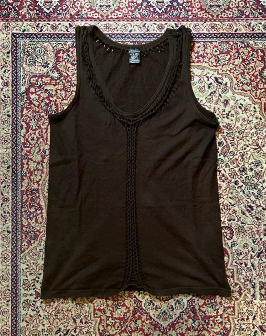 名作　NUMBER (N)INE　07ss boy期　編み込みtank top 名作 NUMBER (N)INE 07ss boy期 編み込みtank top Number(n)ine