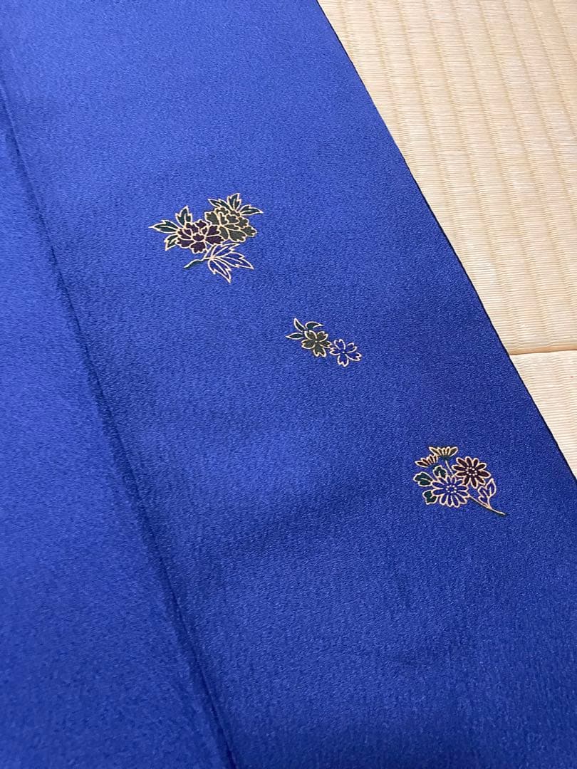 藍染 作家物 本草木染 色無地 紋なし 色無地 | 着物 ひょうたん堂