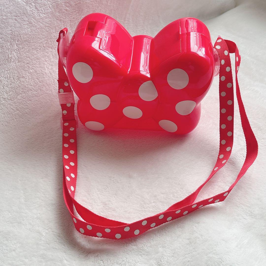 稀少 廃盤品】ディズニー ミニー リボン ポップコーンバケット バケツ