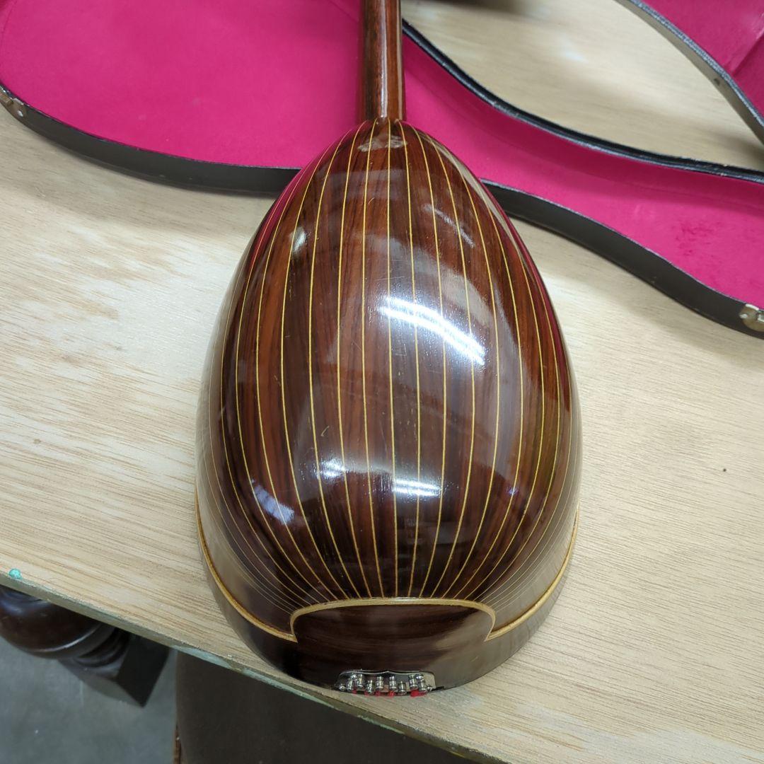 マンドリン　石川東一郎　1966年制作　螺鈿　べっ甲　アンティーク　ケース付き