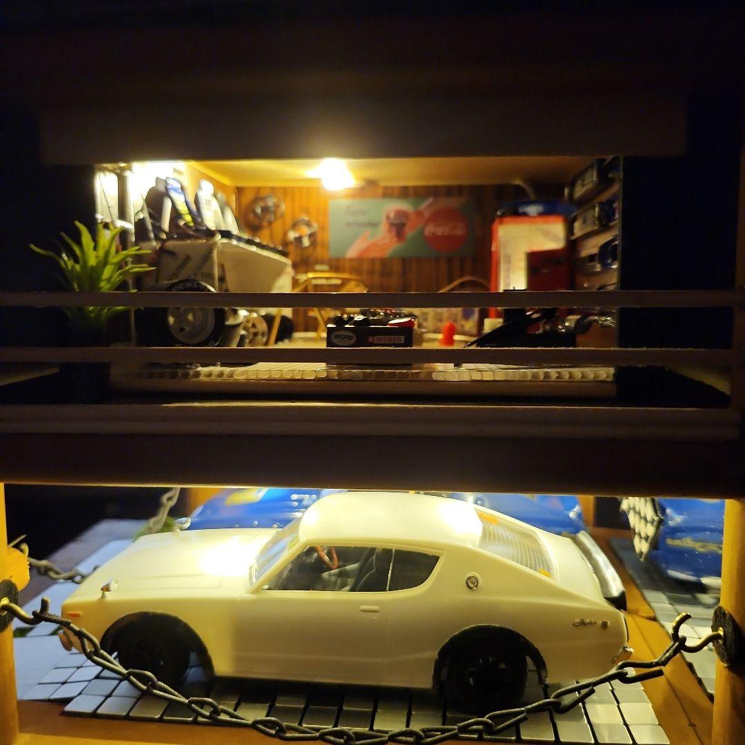1/24 ケンメリGT-R 幻のGT-R ガレージ ジオラマ