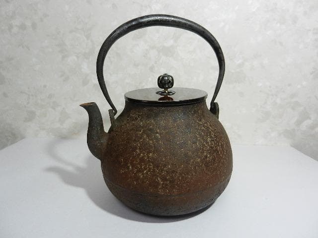 京都「雲色堂（うんしきどう）」鉄瓶（在銘 雲色堂造）