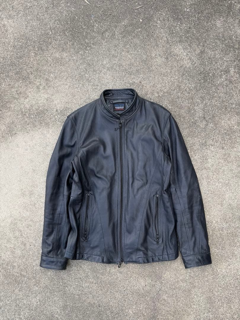 90s シングルライダース レザージャケット アメカジ シティボーイ