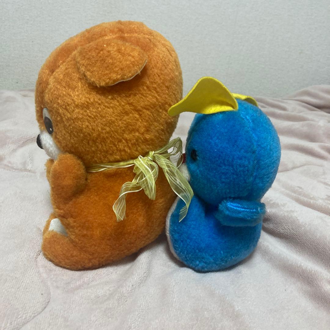 昭和レトロ ヴィンテージ メーカー名不明 おがくずぬいぐるみ 2