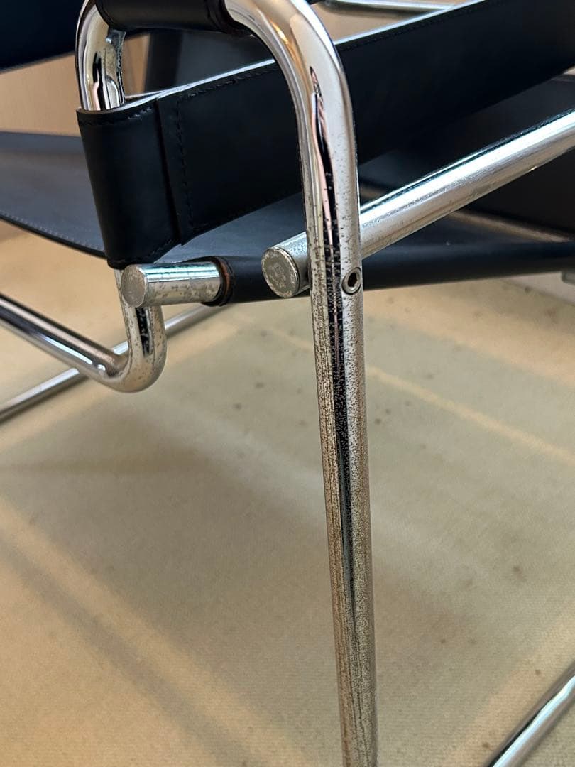 マルセル・ブロイヤー　ワシリーチェア　スチールパイプ椅子