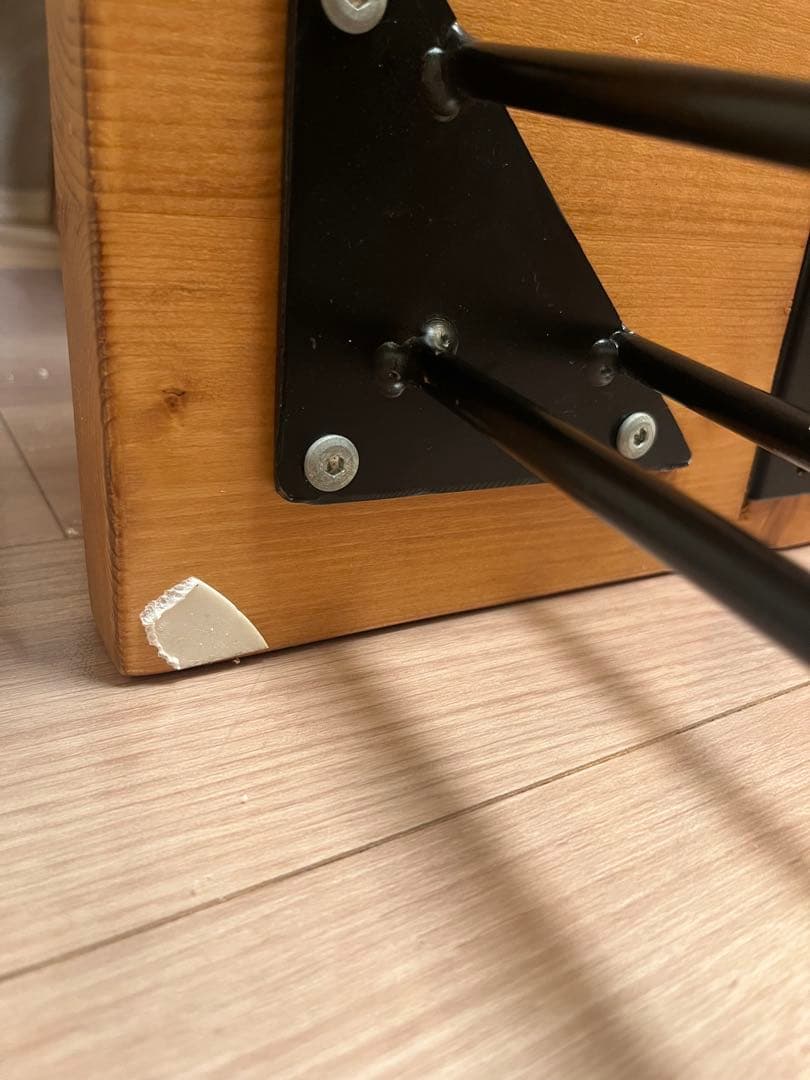 【55shoben kid様】lowya 120センチ　長方形ダイニングテーブル