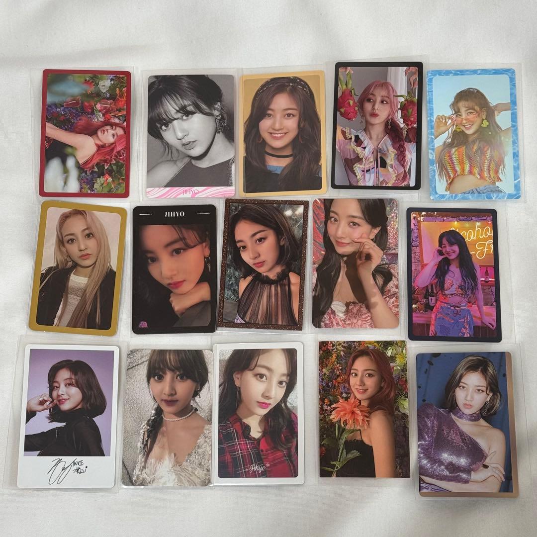 TWICE ジヒョ 公式トレカ まとめ売り - メルカリ