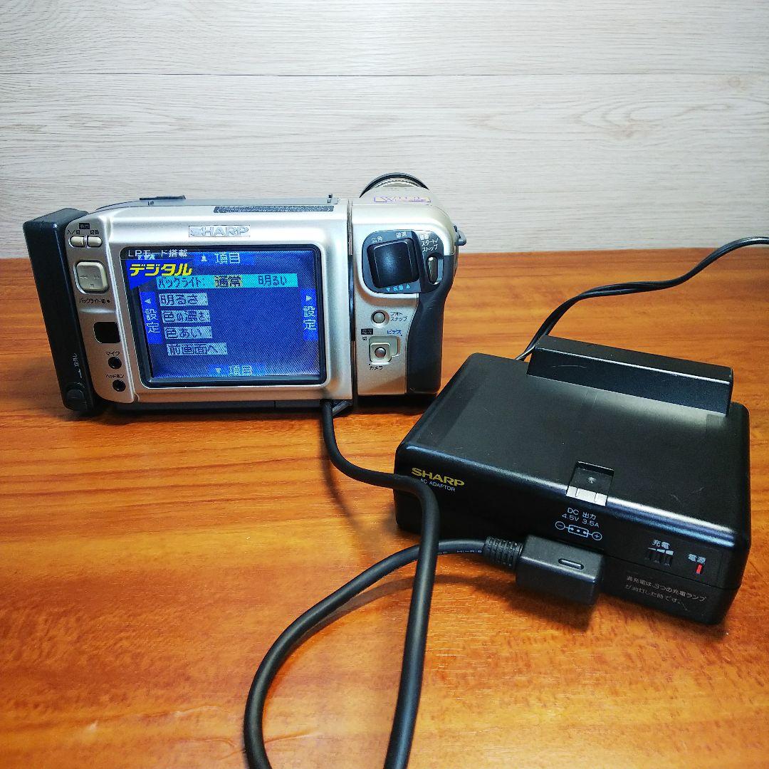 ★再生可能 SHARP ミニ DV ビデオカメラ VL-EX2