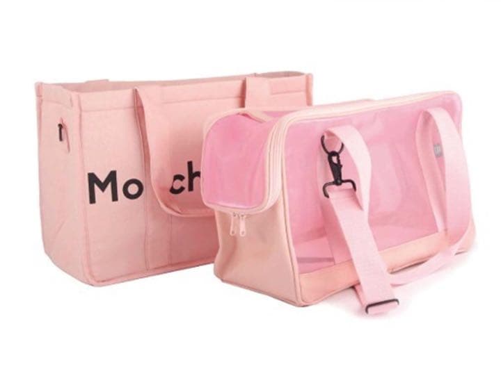 Monchouchouモンシュシュ キャリーバッグ ピンク