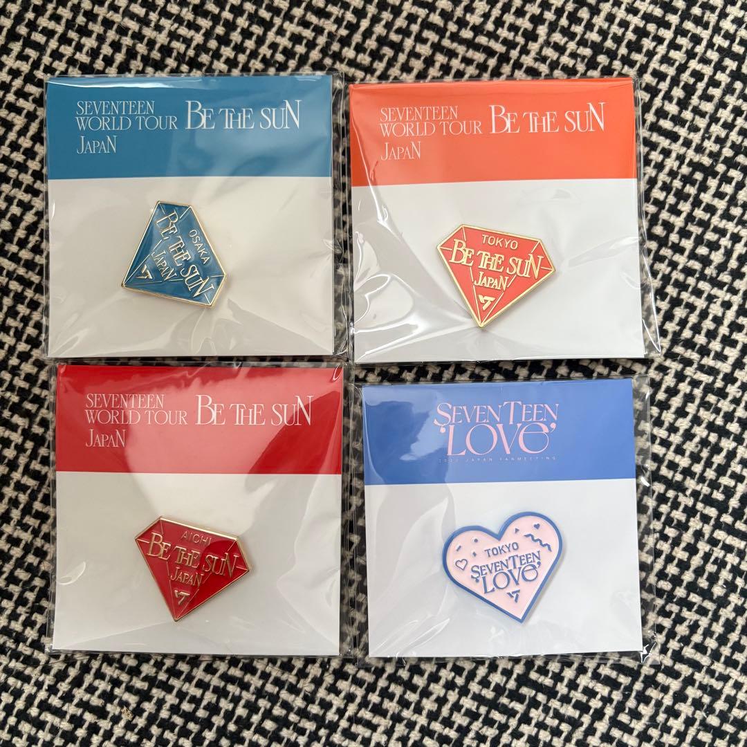 セブチ 会場限定 pin ピンバッジ - メルカリ