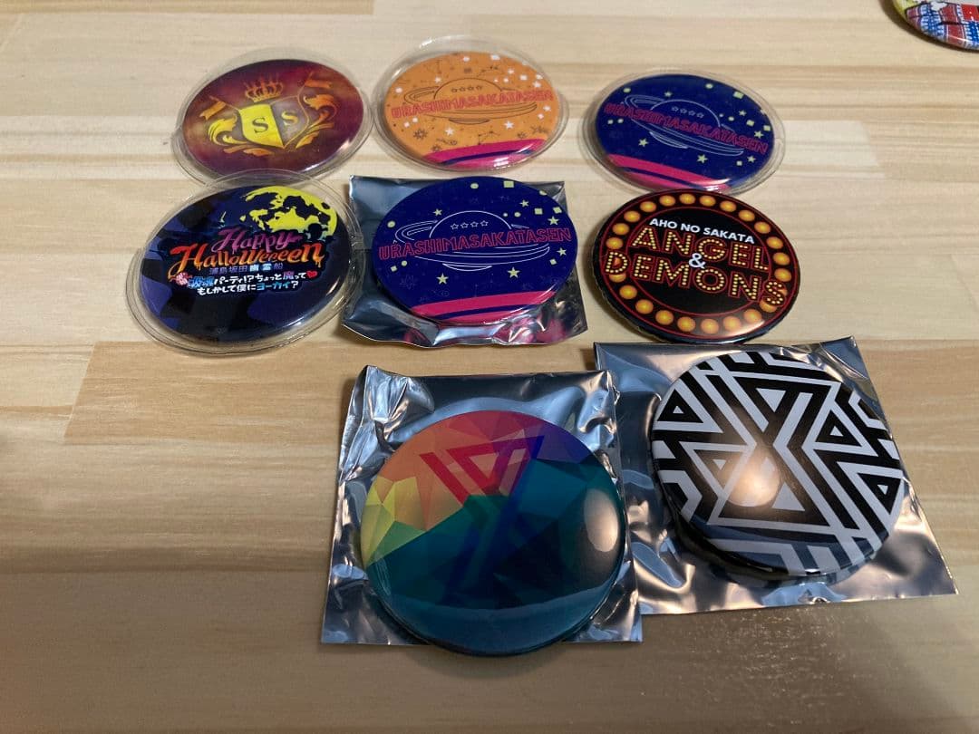 浦島坂田船 AtR XYZ 缶バッジ まとめ