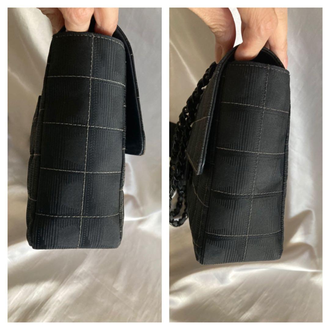 まいり様♡CHANEL ニュートラベルライン　ブラック　チェーンバッグ