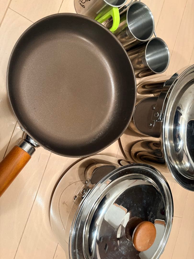  peak クッカーセット&シェラカップ&おまけ付き　バラ売り不可