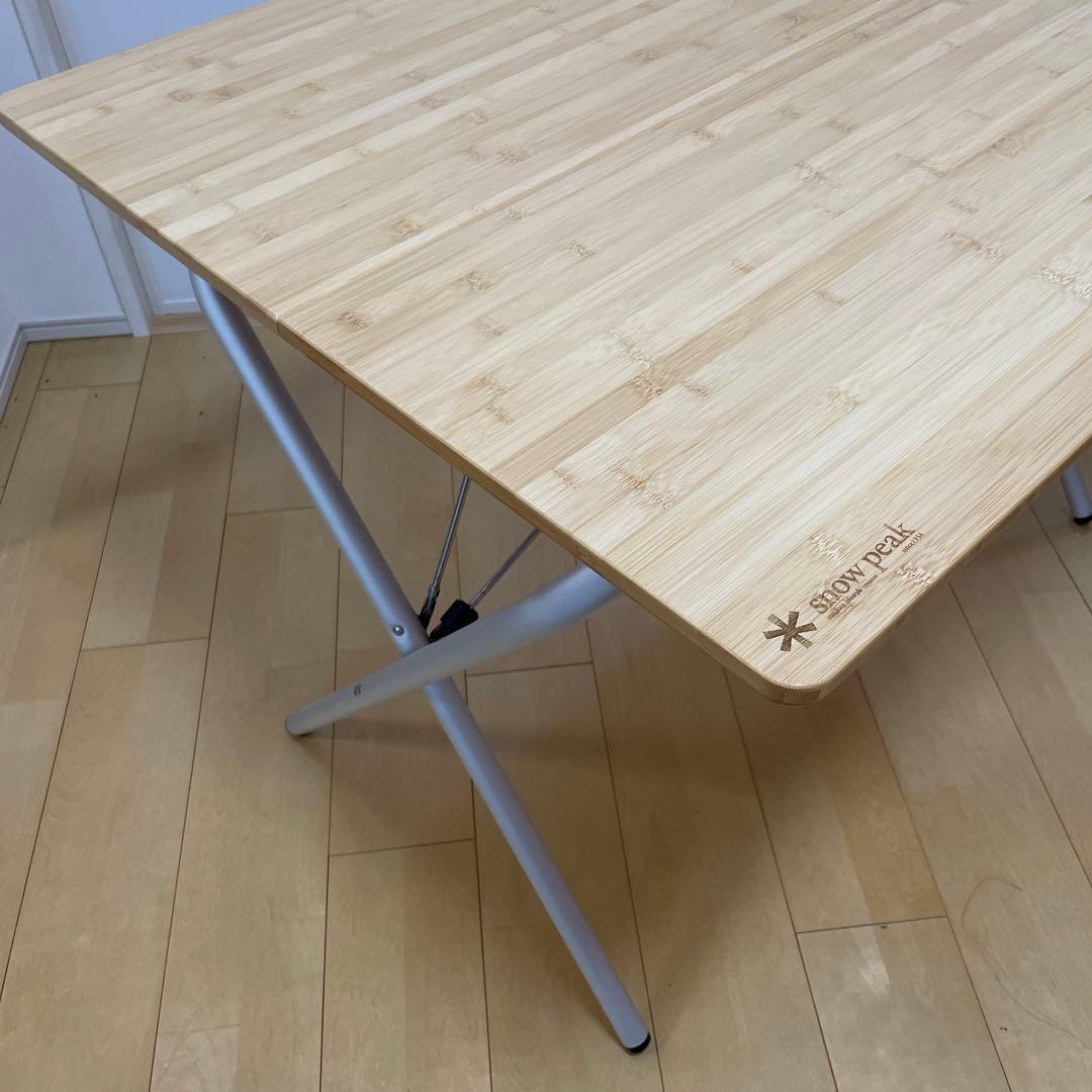 スノーピークワンアクションテーブル竹 LV-010TR