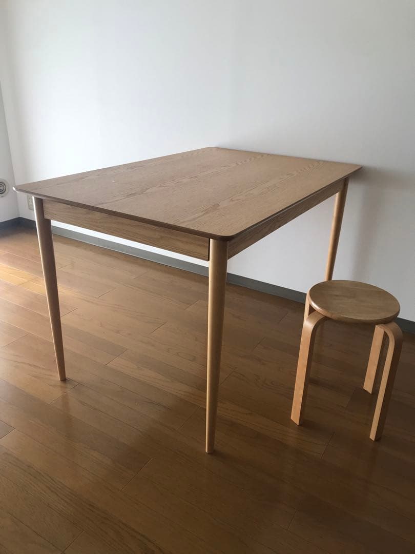 ノーチェ ダイニングテーブル 120×80 リアルオーク