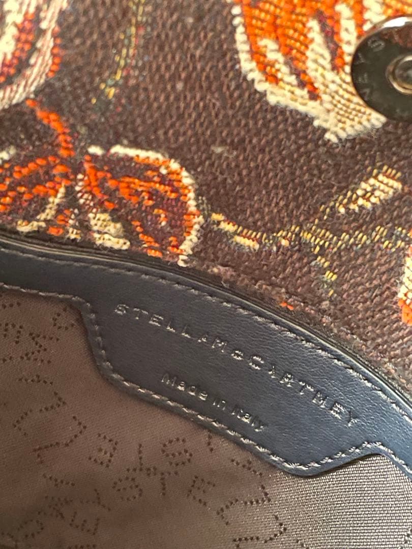 ステラマッカートニー ファラベラ ゴブラン 2way 花柄 ショルダーバッグ