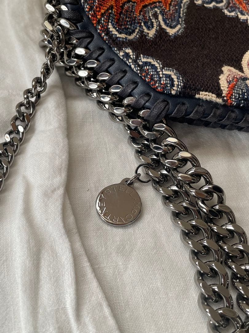 ステラマッカートニー ファラベラ ゴブラン 2way 花柄 ショルダーバッグ