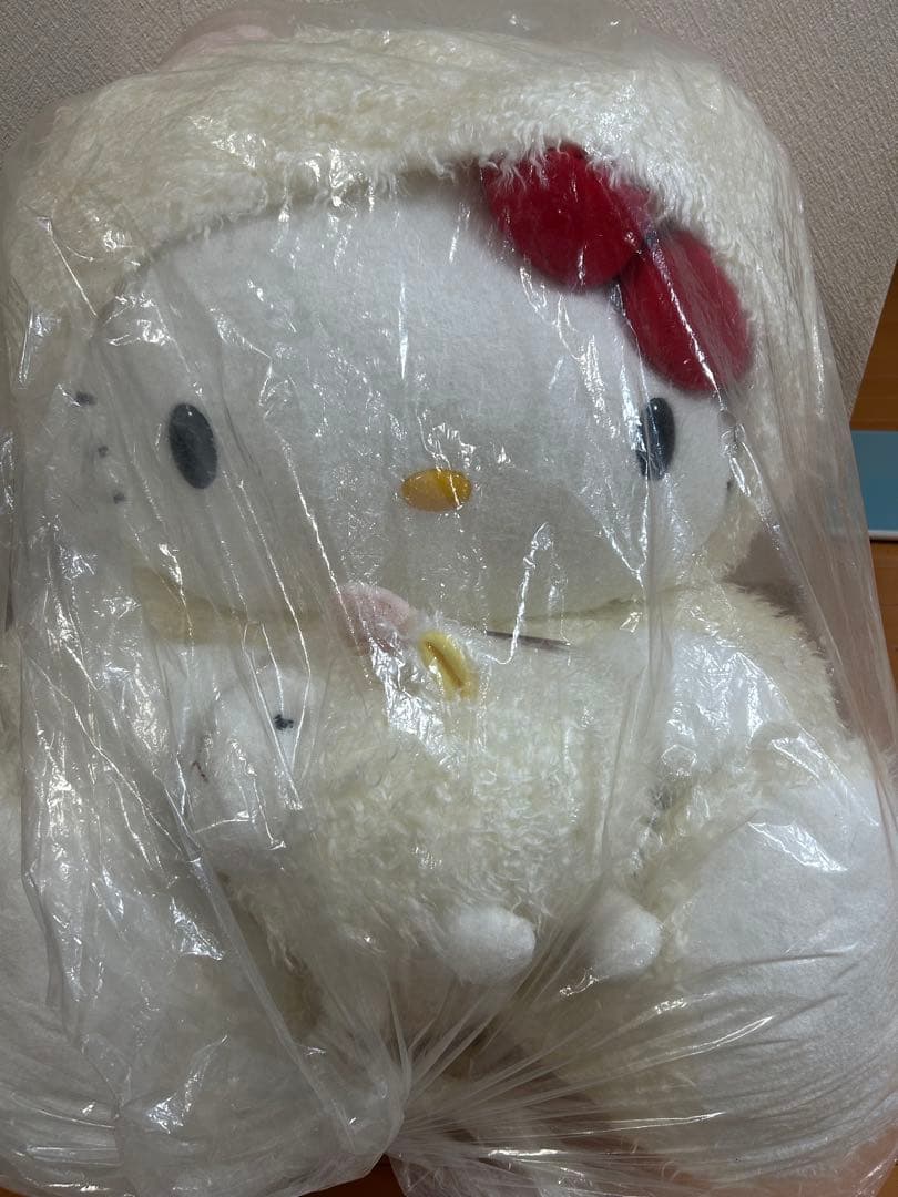 新品未使用　レア品　大きなハローキティ羊ぬいぐるみ