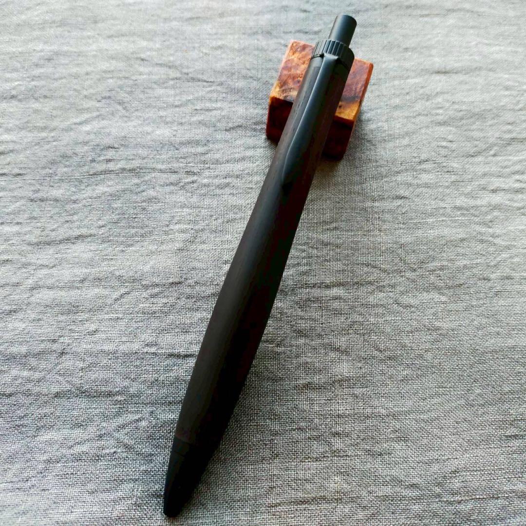 青黒檀 ハンドメイド 木軸ボールペン G2 天然木 ブラック