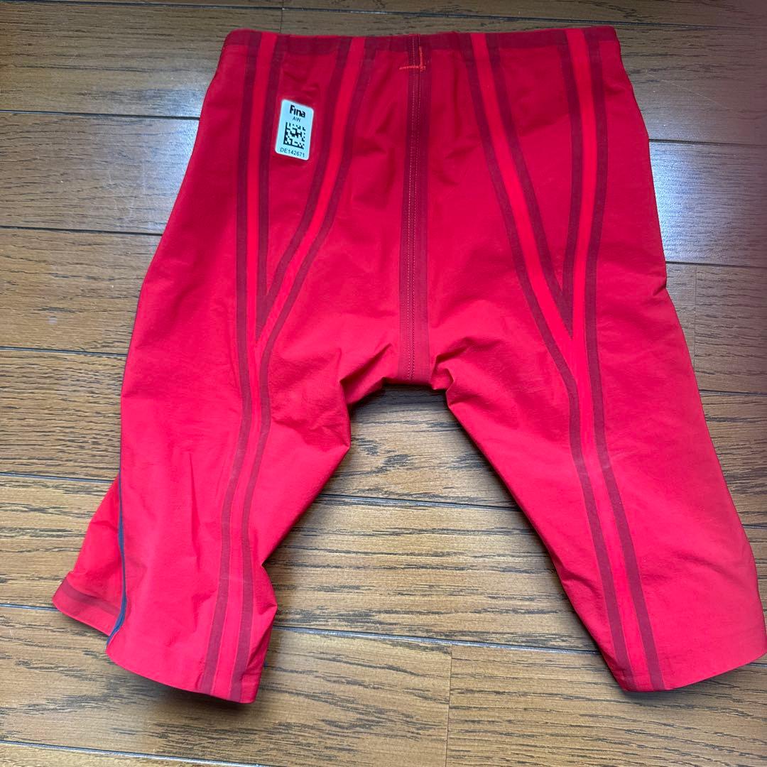 arena FINA公認 競泳用高速水着 レッド サイズSSS arena アリーナ