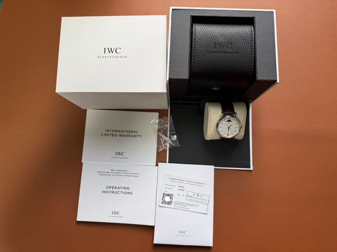 IWC IW459401 ポートフィノ ムーンフェイズ 自動巻き