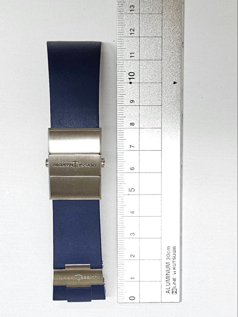 値下げ ユリスナルダン 純正 ラバーベルト Dバックル