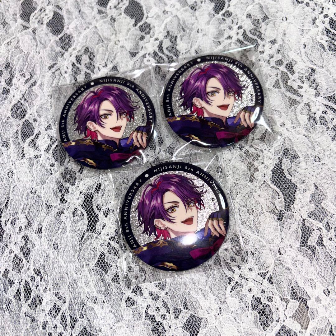 バラ売り可】8周年 ランダムグリッター缶バッジ 渡会雲雀 - メルカリ