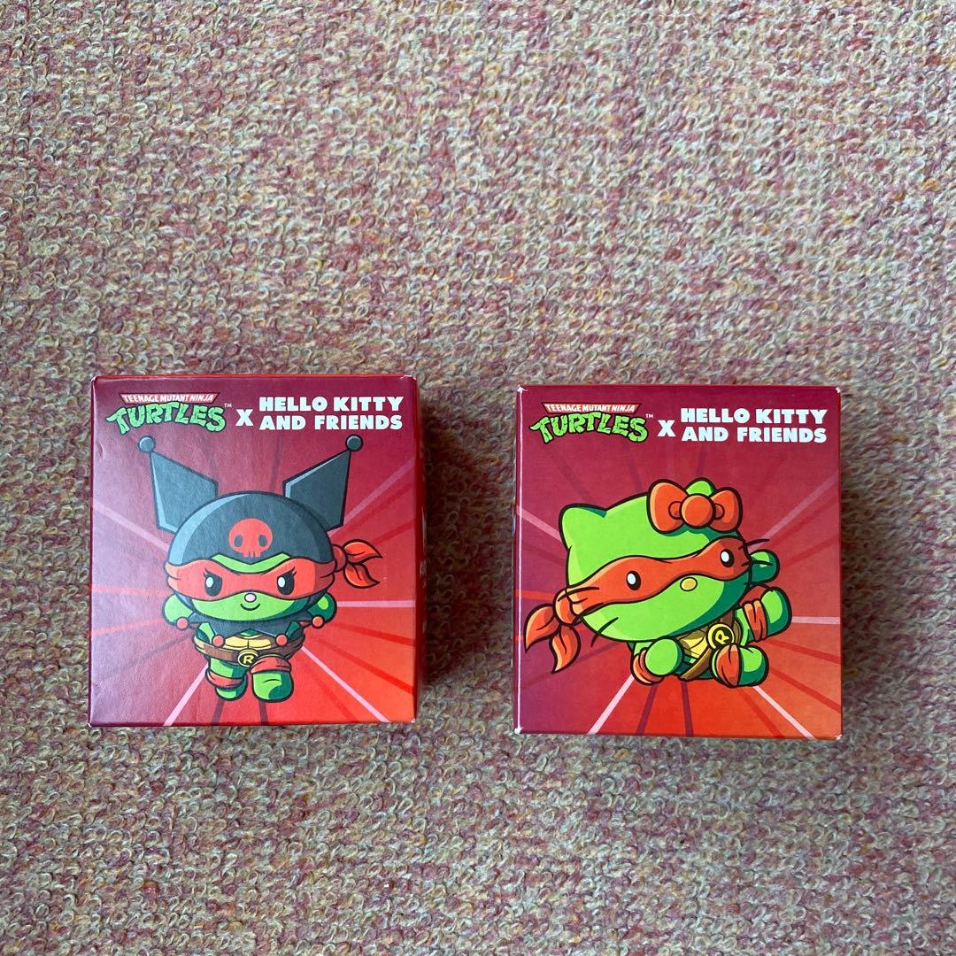 海外限定】タートルズ×サンリオコラボ クロミキティセット イタリア