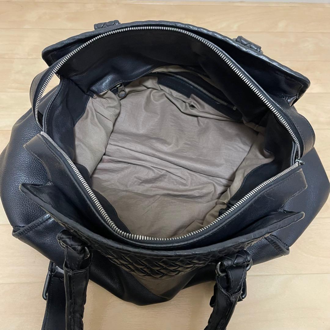 ■BOTTEGA VENETA（ボッテガ）良品 /ハンドバッグ/ ブラック 黒