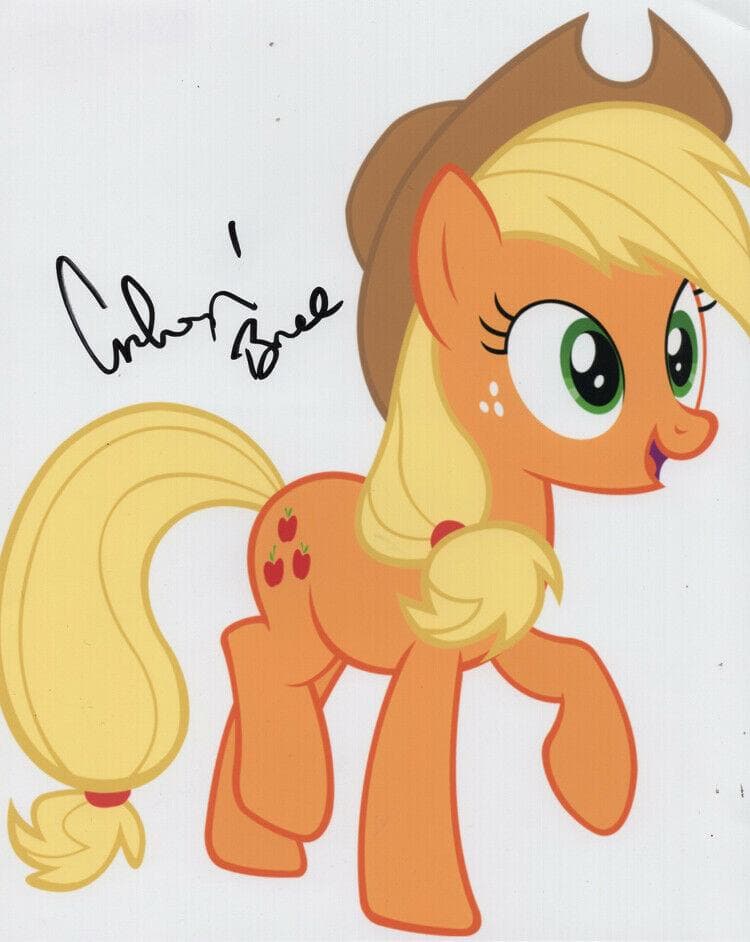 直筆サイン入り写真 アシュレイ・ボール マイリトルポニー/フレーム別