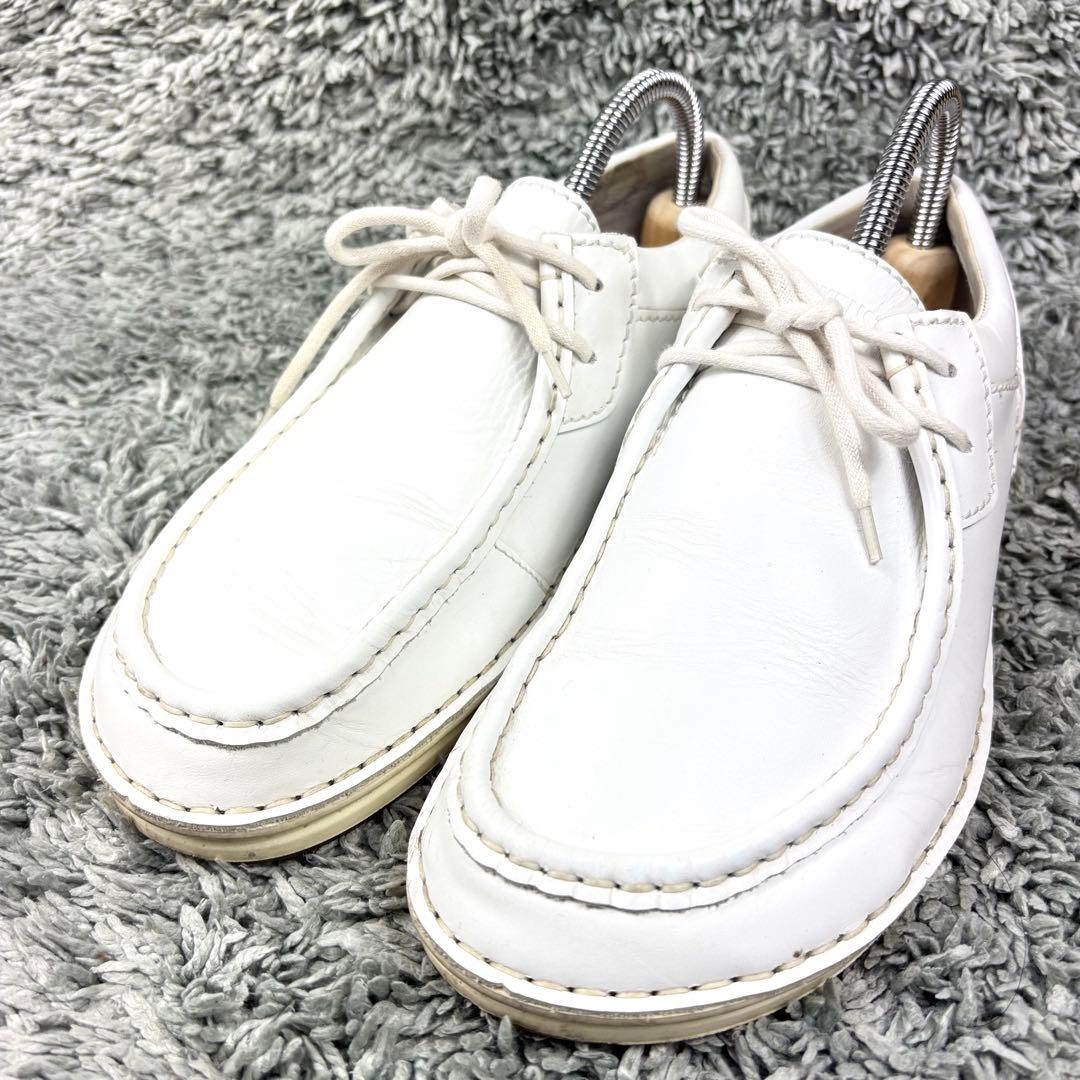 美品 ビルケンシュトック パサデナ 40 26cm 白 ホワイト レザー