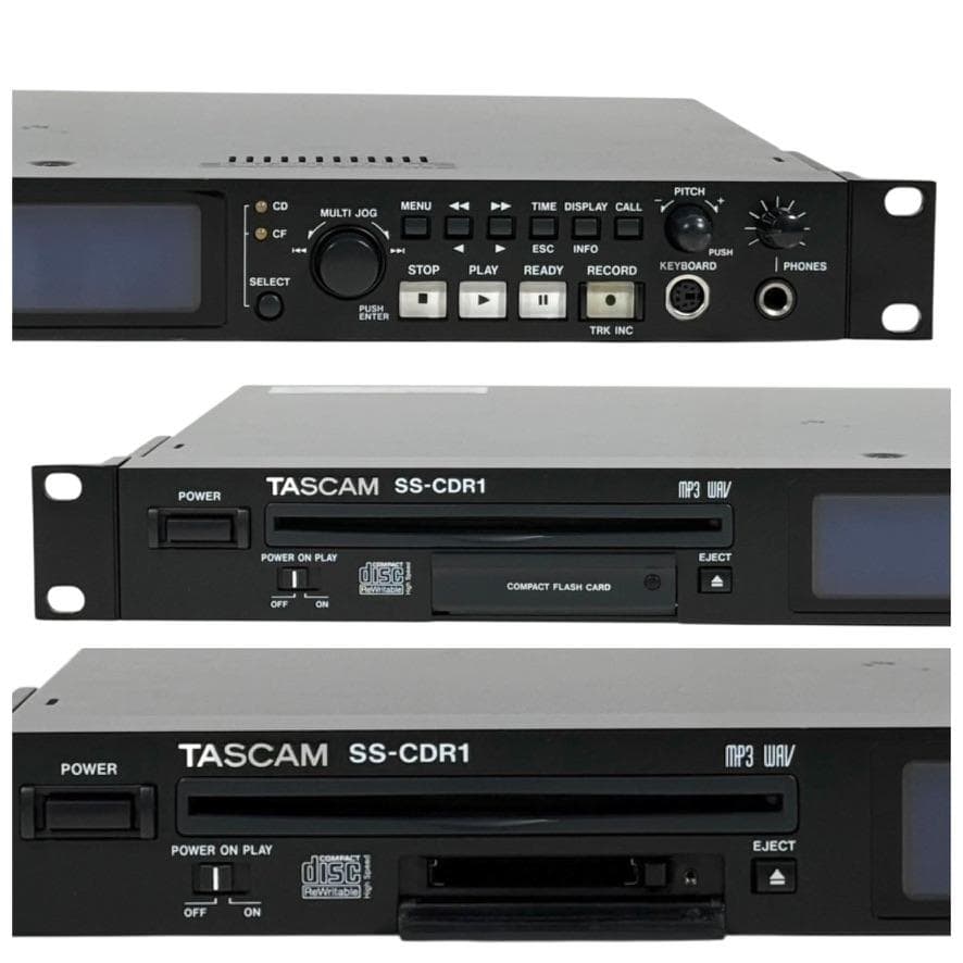 TASCAM CFステレオ/CDRコンビデッキレコーダー SS-CDR1