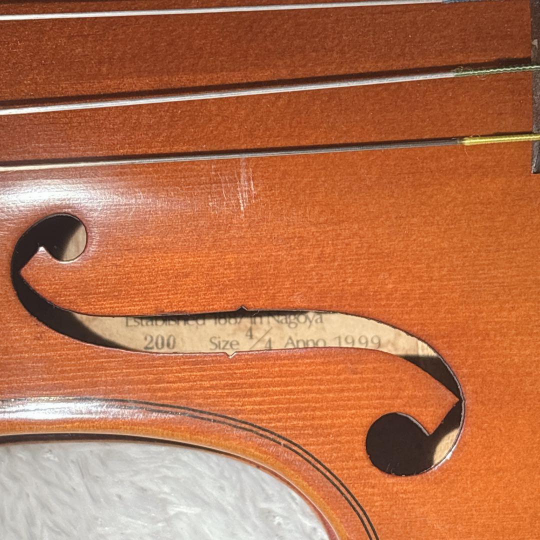 【美品】SUZUKI スズキ バイオリン No.200 4/4 Anno1999