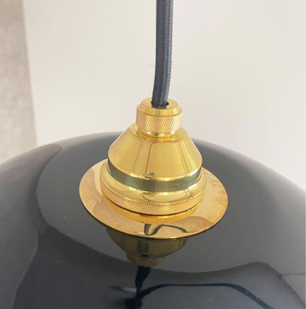 TKO様専用/琺瑯の美しい艶と真鍮を用いたペンダントライト