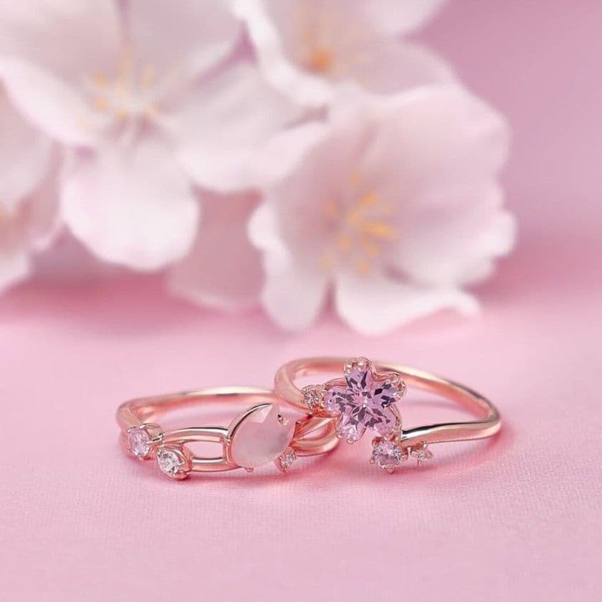 canal4℃　2025 サクラ コレクション　限定　桜　SV　リング　11号