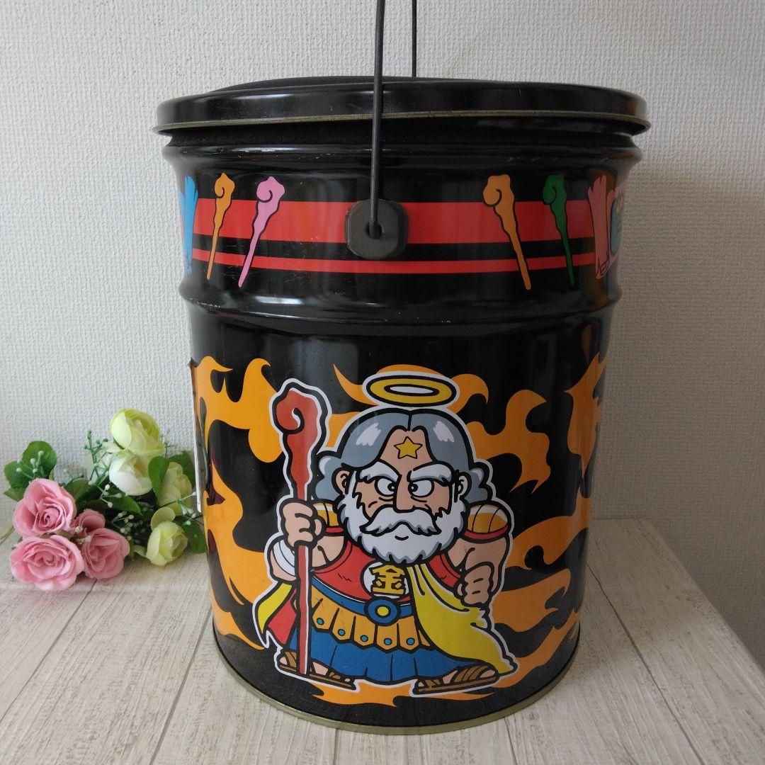 ビックリマン スツール缶 ロッテ ビックリマンチョコ バケツ 椅子