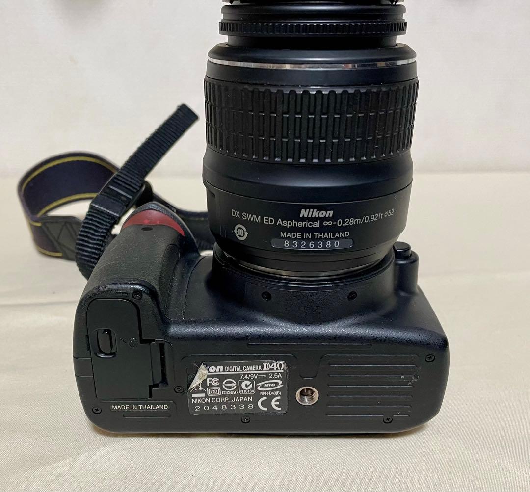 Nikon D40 デジタルカメラ ボディレンズセット ジャンク品