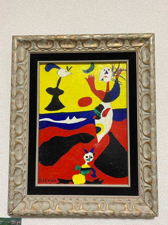 vintage 油絵 60年代 雑貨